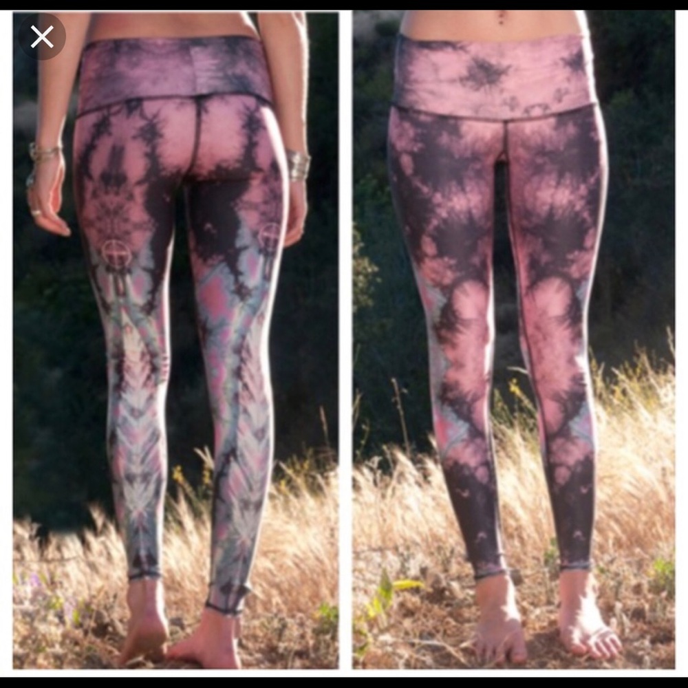 Teeki Pink Eagle Feather Hotpants XS